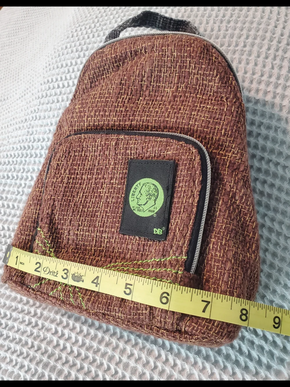 Cotton Backpack  Eco-Friendly Multi Pockets